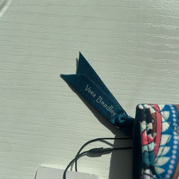 Vera Bradley Haymarket Paisley Jewel Cotton Euro Wallet - Picture 8 of 15